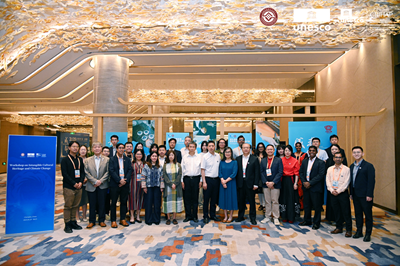 Group photo of the workshop participants ©　Chengdu ICH Festival