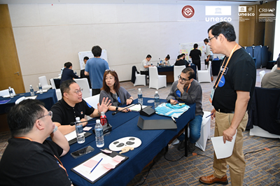 A part of group session © Chengdu ICH Festival