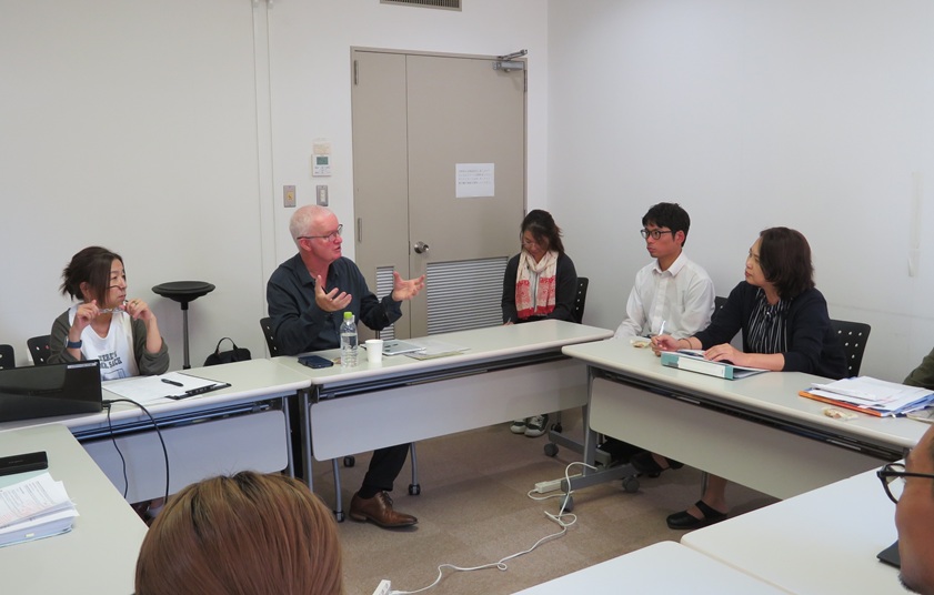 Dr Ballard visit IRCI on 23 October 2025